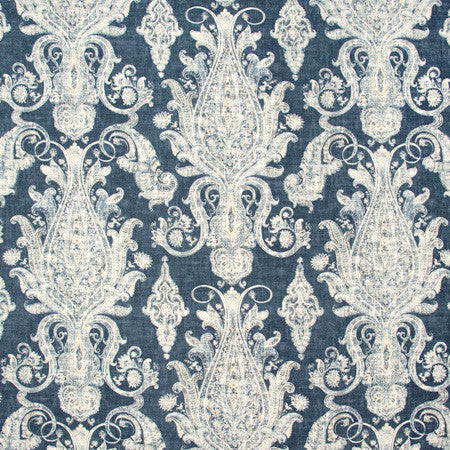 Musketeers Lake by Carole Fabric Blue Forest 55% Linen, 45% Rayon-SSR Printed In USA Passes 15,000 Double Rubs Wyzenbeek </p><p>Repeat: 25 1/4" V, 27" H 54" - Fabric Carolina -