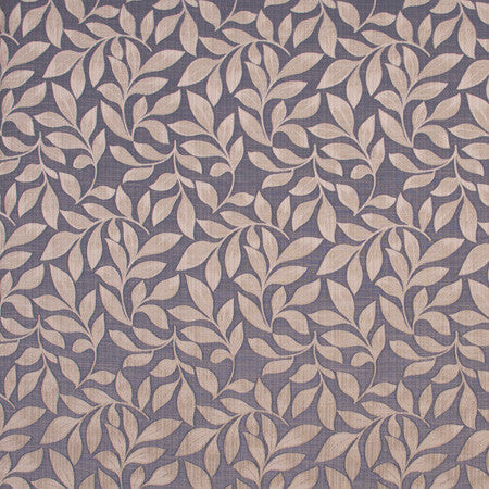 Chased Away Navy by Carole Designer Fabric Bluebird 74% Polyester, 26% Viscose India Passes 15,000 Double Rubs Wyzenbeek 12"V, 9 1/4" H 55" - Swanky Fabrics -