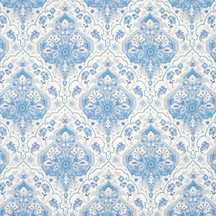 Take Your Place Bluebird by Carole Fabric Bluebird 100% Polyester India Passes 30,000 Double Rubs Wyzenbeek Horizontal: 6.75 and Vertical: 18 54 - Fabric Carolina -