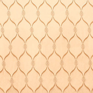 Starr Gold by Carole Fabric Whipped Cream 99% POLYESTER, 1% LUREX CHINA Passes 15,000 Double Rubs Wyzenbeek </p><p>Repeat: 7" V, 3 1/4" H 58" - Fabric Carolina -