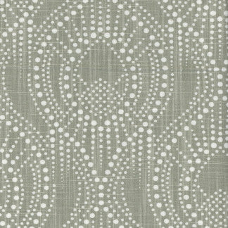 Rainy Day Khaki by Carole Designer Fabric Clean Comfort 100% Cotton Pakistan Passes 35,000 Double Rubs Wyzenbeek 8 1/2" V, 9" H 54" - Swanky Fabrics -