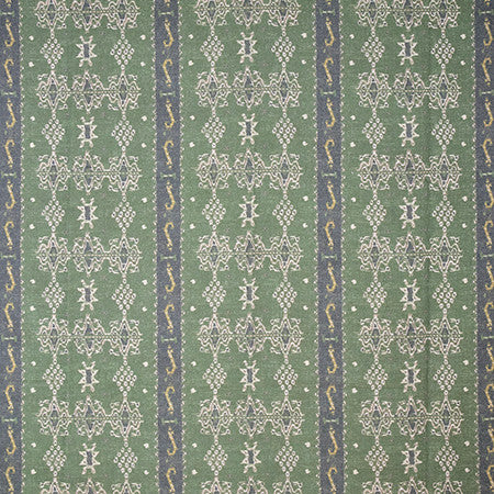 High Noon Olive by Carole Fabric Go West 85% Polyester, 15% Linen 30,000 Wyzenbeek Double Rubs 6 3/4" V, 13 1/2" H 54" - Fabric Carolina -