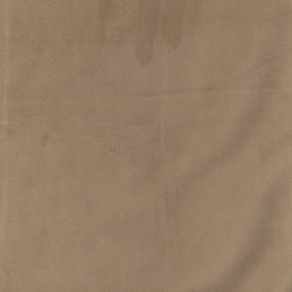 Presence Latte by Carole Designer Fabric Velvet Touch 100% Polyester China Passes 30,000 Double Rubs Wyzenbeek Horizontal: 0 and Vertical: 0 55 - Swanky Fabrics -