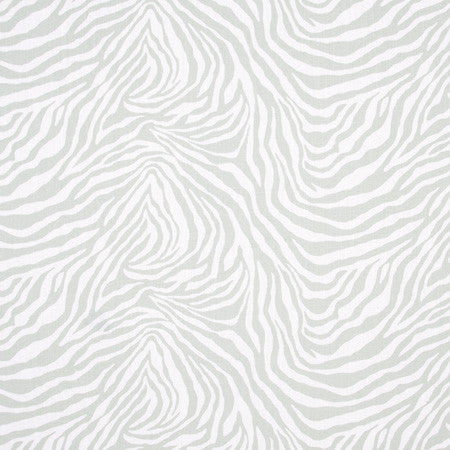 Bayou Tiger Celadon by Carole Fabric Jungle Safari 82% Polyester, 18% Linen China Passes 100,000 Double Rubs Wyzenbeek Horizontal: 24 3/4" and Vertical: 12 1/2" V 54" - Fabric Carolina -