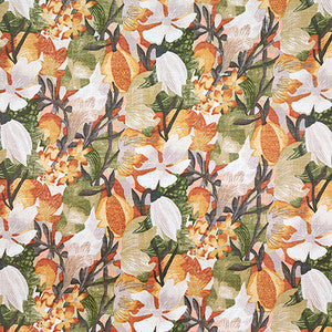 Juanita Burnt Orange by Carole Fabric