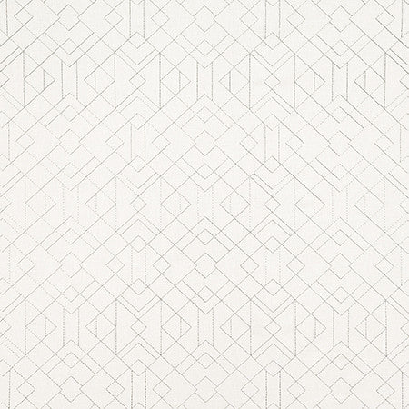 Crystal Palace Chrome by Carole Designer Fabric Shape Shifter Base: 52% Polyester, 48% Cotton Embr: 100% Zari India 9 1/2" V, 10 1/4" H 51" - Swanky Fabrics -
