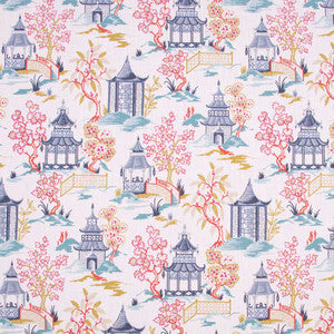 Toji Garden Summer by Carole Fabric