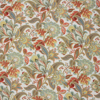 Prospect Road Tapestry by Carole Fabric Refined Beauty 55% Linen, 45% Rayon, SSR China  25 3/4" V, 27 1/2" H HD 54"  - Fabric Carolina -