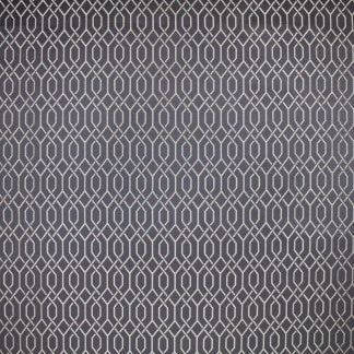 Major Charcoal by Carole Designer Fabric Festive Flair 100% Polyester China Passes 42,000 Double Rubs Wyzenbeek Horizontal: 2" and Vertical: 2 3/4" V 54" - Swanky Fabrics -