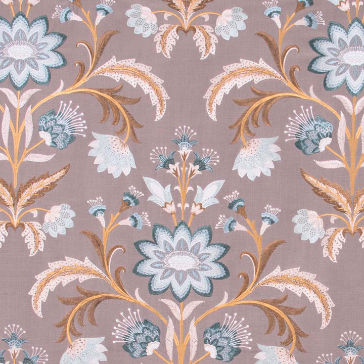 Desert Drama Seafoam by Carole Fabric Pink Jade 100% Polyester India N/A Horizontal: 25 and Vertical: 30.125 50.75 - Fabric Carolina -