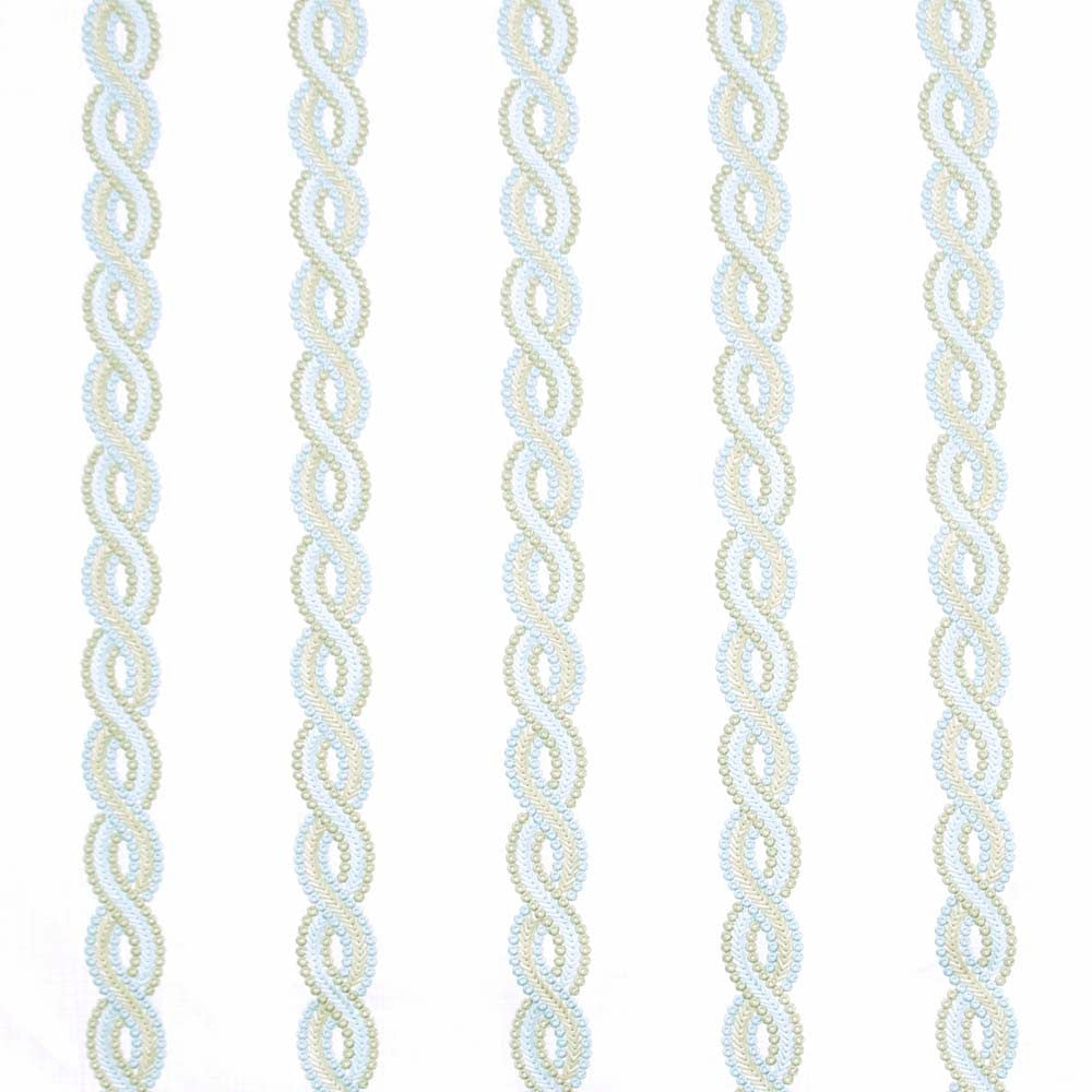 Distinctive Dynamic Caribbean by Carole Fabric Pink Jade 73% Cotton, 27% Polyester India 30,000 Wyzenbeek Double Rubs Horizontal: 10.875 and Vertical: 4.625 54.75 - Fabric Carolina -