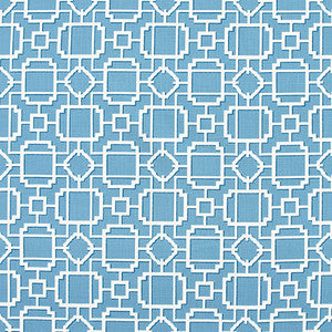 So Many Chances Azure by Carole Fabric
