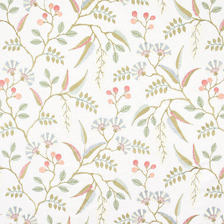Maury Island Fairy Tale by Carole Fabric Harvest 52% Cotton, 48% Polyester India 6,000 Wyzenbeek Double Rubs 18 3/8" V, 25 1/4" H 50.5"  - Fabric Carolina -