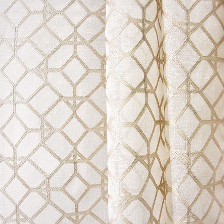 Love For All Natural by Carole Fabric Sheer Luxury Base: 80% Polyester, 20% Cotton. Embr: 100% Viscose INDIA N/A 6 1/2" V, 6 1/4" H 104"  - Fabric Carolina -