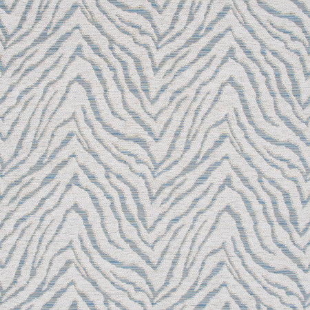 Mountain Zebra Chambray by Carole Fabric Jungle Safari 80% Polyester, 15% Acrylic, 5% Linen Turkey Passes 25,000 Circular Rubs Martindale Horizontal: 15 1/2" and Vertical: 15 1/2" V 54" - Fabric Carolina -