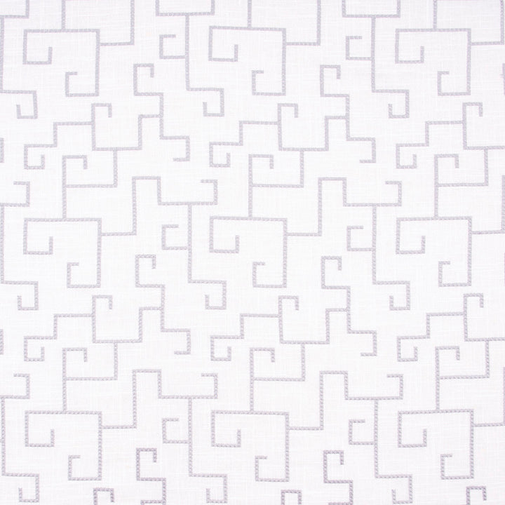 Venture Out Silver by Carole Fabric White Smoke 55% Linen 45% Rayon China Passes 30,000 Double Rubs Wyzenbeek Horizontal: 12.5 and Vertical: 12.75 53 - Fabric Carolina -