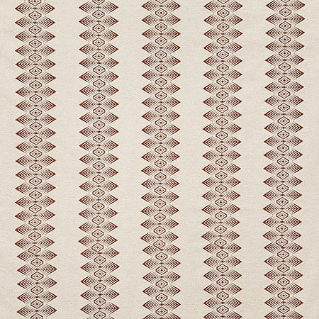Will It End Redstone by Carole Fabric Dawn & Dusk Base: 38% Viscose, 31% Polyester, 31% Linen. Embr: 100% Rayon China 36,000 WYZENBEEK DOUBLE RUBS 1" V, 5" H 54"  - Fabric Carolina -