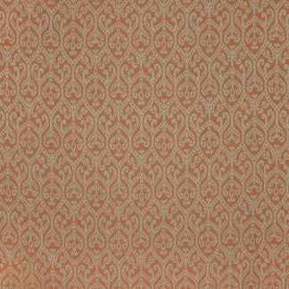 Sand Castle Persimmon by Carole Fabric Clean Comfort 78% Polyester, 15% Acrylic, 7% Linen Turkey Passes 20,000 Circular Rubs Martindale </p><p>Repeat: 14 1/2" V, 6 5/8" H 55" - Fabric Carolina -