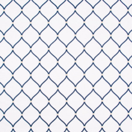 You Got Me Navy by Carole Fabric MOUNTAIN SKY 70% Cotton, 25% Polyester, 5% Linen India Passes 50,000 Double Rubs Wyzenbeek Horizontal: 4 1/4" and Vertical: 6 1/4" V 52" - Fabric Carolina -