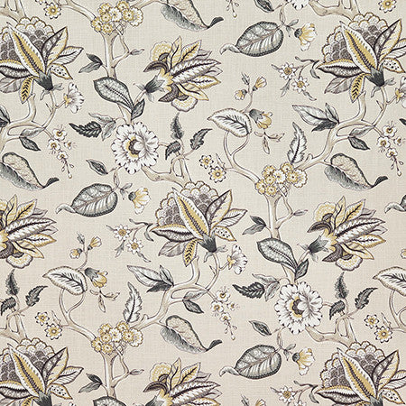 Our Tradition Linen by Carole Fabric Earth & Stone 100% Cotton India  27" V, 13 1/2" H HD 54"  - Fabric Carolina -