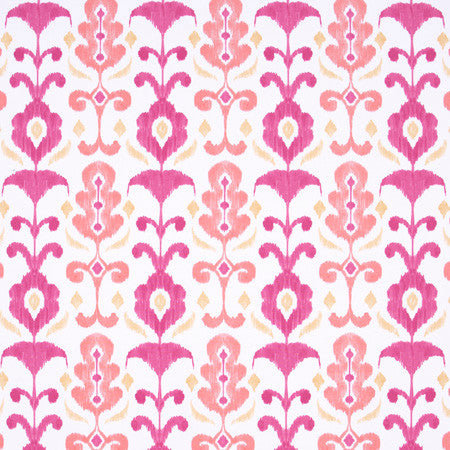 Play The Game Capri by Carole Fabric Azalea 100% Cotton-SSR USA Passes 15,000 Double Rubs Wyzenbeek 12 5/8" V, 9" H 54"  - Fabric Carolina -