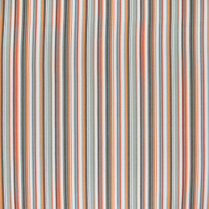 Cabaret Stripe Persimmon by Carole Fabric