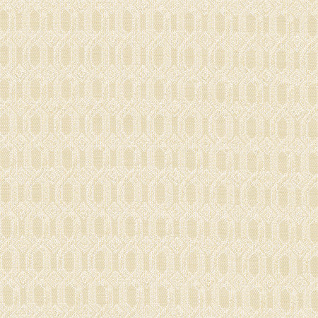 Chain Link French Vanilla by Carole Fabric Pink Jade 67% Polyester, 33% Cotton India  3/4" V, 3/4" H 56"  - Fabric Carolina -