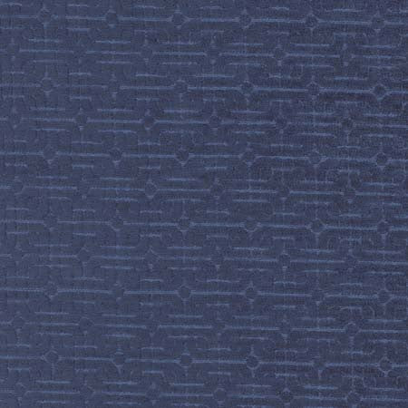 Antechamber Navy by Carole Fabric Wintermint 100% Polyester India 40,000 Wyzenbeek Double Rubs 1 1/8" V, 1 1/8" H 55"  - Fabric Carolina -