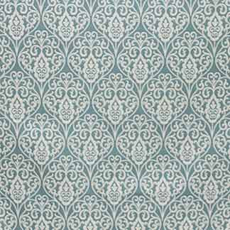 Jennel Mist by Carole Fabric Surfs Up 100% Polyester CHINA Passes 24,000 Double Rubs Wyzenbeek </p><p>Repeat: 11 7/10"V, 7"H 57" - Fabric Carolina -