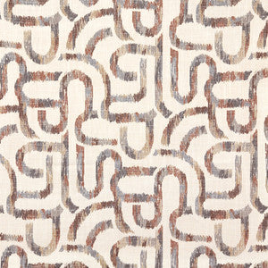 Busy Schedule Paprika by Carole Fabric