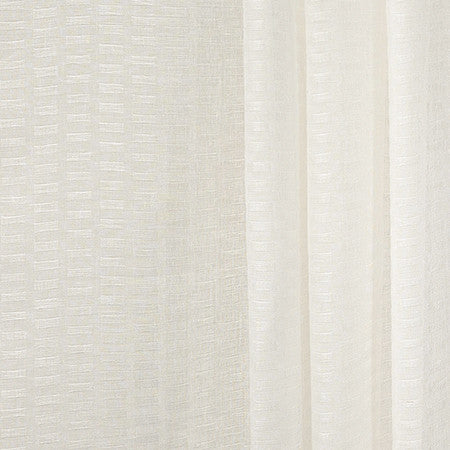 Step Over Ivory by Carole Fabric Perfect Balance 58% Linen, 42% Polyester India N/A 3/4" V, 2 1/2" H 54.25"  - Fabric Carolina -