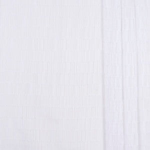 Lined Up Snow by Carole Fabric
