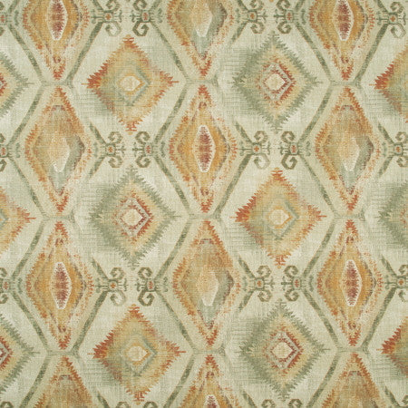 Cobblers Lane Sunset by Carole Designer Fabric DESERT WANDERER 100% Polyester- Soil & Stain Repellent India 25 1/4" V, 27" H 54" - Swanky Fabrics -