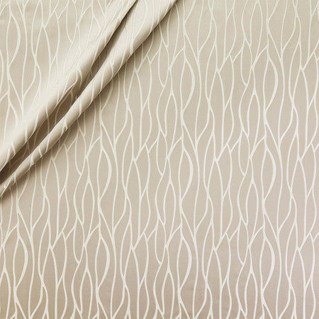 In The Connections Oyster by Carole Designer Fabric Fearless 100% Polyester India 9 7/8" V, 8 5/8" H 53.5" - Swanky Fabrics -