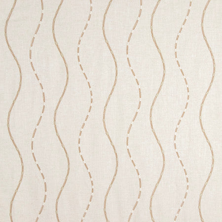 Entertaining Linen by Carole Designer Fabric Earthbound Base: 70% Viscose, 30% Linen Embr: 72% Cotton, 28% Polyester N/A 12 3/8" V, 13 1/8" H 51" - Swanky Fabrics -