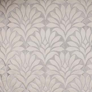 Hale Silver by Carole Designer Fabric Burton Place 59% Polyester, 41% Linen India N/A </p><p>Repeat: 9 2/5"V, 11 1/10"H 54" - Swanky Fabrics -