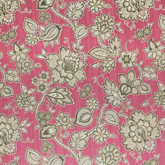 Renovation Raspberry by Carole Fabric Raspberry Punch 100% COTTON SOUTH KOREA Passes 51,000 Double Rubs Wyzenbeek Horizontal: 27" and Vertical: 27"V 54" - Fabric Carolina -