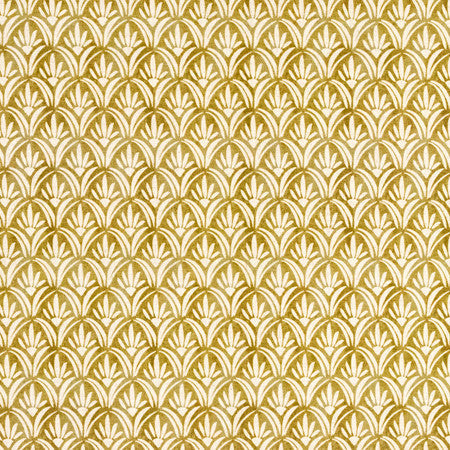 Dont Look Gold by Carole Designer Fabric Serene Green 85% Cotton, 15% Linen N/A 2 5/8" V, 1 3/8" H 55" - Swanky Fabrics -
