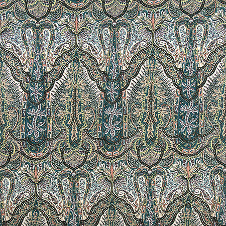 Push Ahead Rainforest by Carole Fabric Well Suited 55% Linen, 45% Rayon- Stain Repellent 12,000 Wyzenbeek Double Rubs 9" V, 36" H 54" - Fabric Carolina -