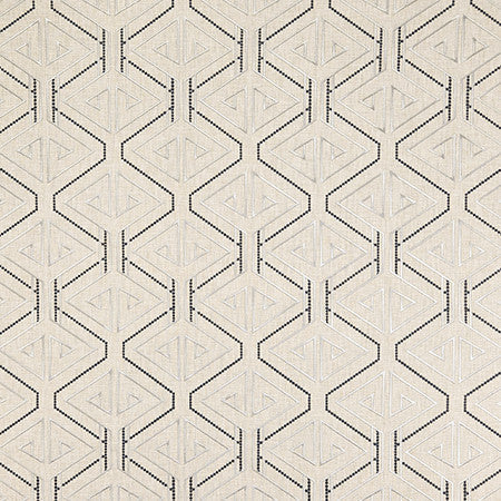 Peek At You Black Pearl by Carole Designer Fabric Shape Shifter Base: 52% Cotton, 48% Poly Embr: 100% Poly India 13" V, 8 3/4" H 52" - Swanky Fabrics -