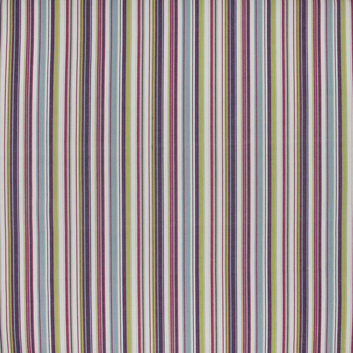 Cabaret Stripe Mulberry by Carole Designer Fabric In Tune 100% Cotton India N/A Horizontal: 9 and Vertical: 0 54 - Swanky Fabrics -