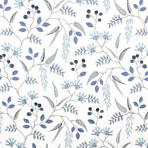 Maury Island Nordic Blue by Carole Fabric