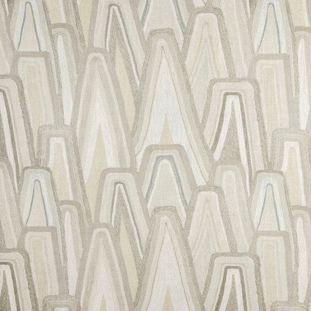 Busy Lives Oyster Shell by Carole Fabric Earthbound 85% Polyester, 15% Linen 30,000 Wyzenbeek Double Rubs 20" V, 27" H 55" - Fabric Carolina -