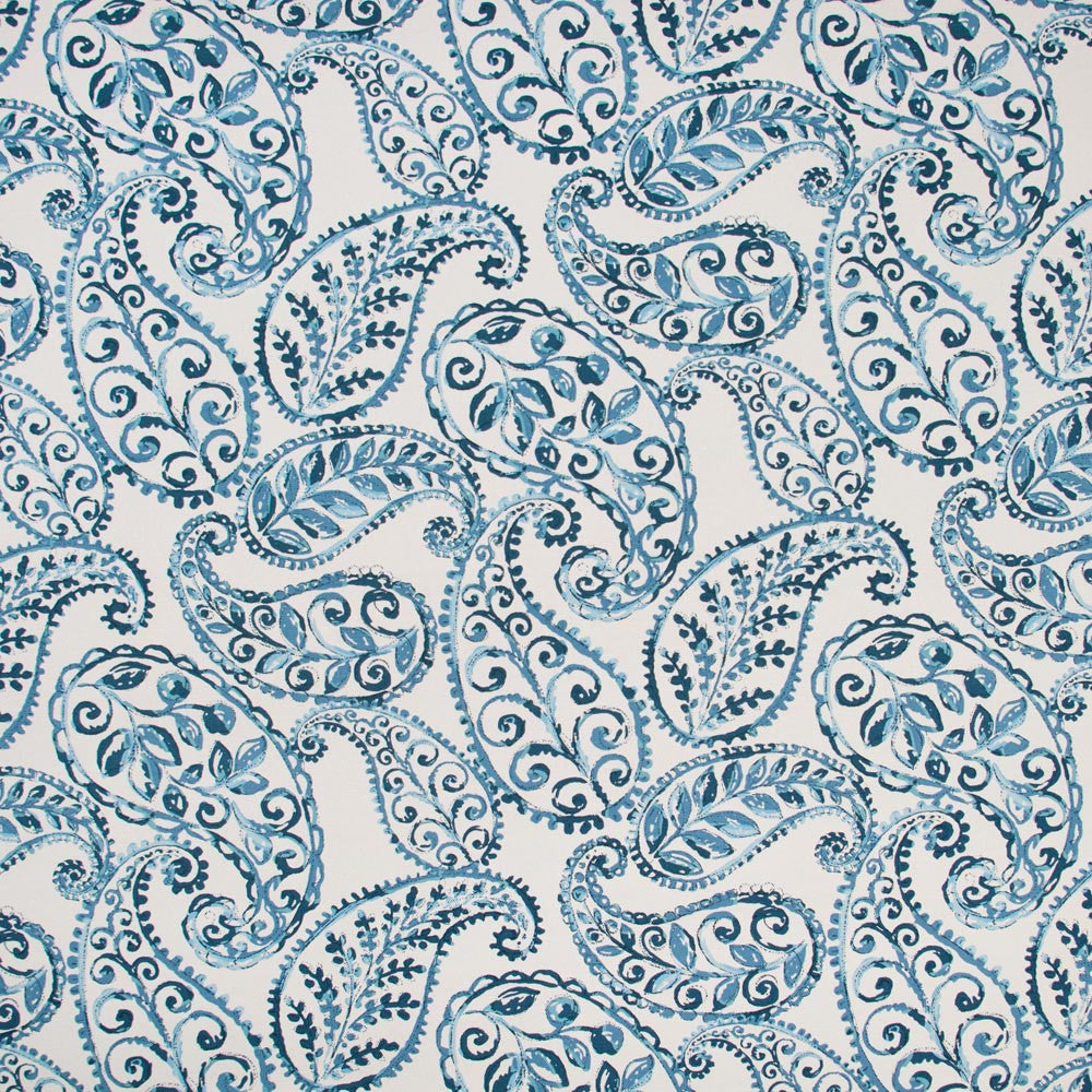 Baldwin Place Bluebell by Carole Fabric Breathtaking 55% Linen, 30% Viscose, 15% Cotton South Korea N/A Horizontal: 135 and Vertical: 2525 55 - Fabric Carolina -