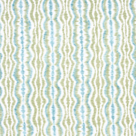 Make Waves Everglade by Carole Designer Fabric Lemongrass 100% Cotton USA Passes 15,000 Double Rubs Wyzenbeek 25 1/4" V, 13 1/2" H 54" - Swanky Fabrics -