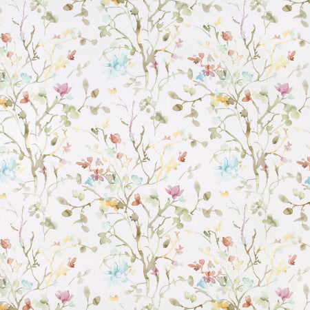 Carlingford Opal by Carole Fabric BREATHTAKING 100% Cotton- Soil & Stain Repellent India Passes 25,000 Double Rubs Wyzenbeek Horizontal: 27" D and Vertical: 25 1/4" V 54" - Fabric Carolina -