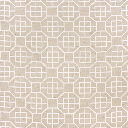 Photo Session Parchment by Carole Designer Fabric COCONUT CREAM 61% Polyester, 39% Cotton India N/A Horizontal: 9 1/2" and Vertical: 10 1/4" 52" - Swanky Fabrics -
