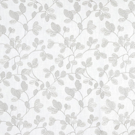 Trunk Show Silver by Carole Fabric Earthbound 52% Cotton, 48% Polyester N/A 9 1/8" V, 6 1/2"H 52" - Fabric Carolina -