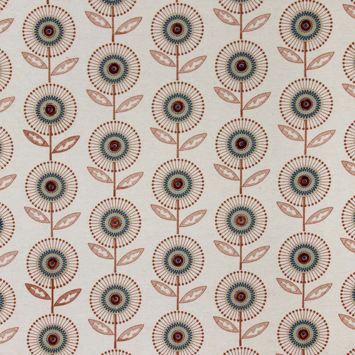 Hello Gorgeous Sienna by Carole Fabric Summer Garden 85% Cotton, 15% Linen India Passes 25,000 Circular Rubs Martindale Horizontal: 125 and Vertical: 75 54 - Fabric Carolina -