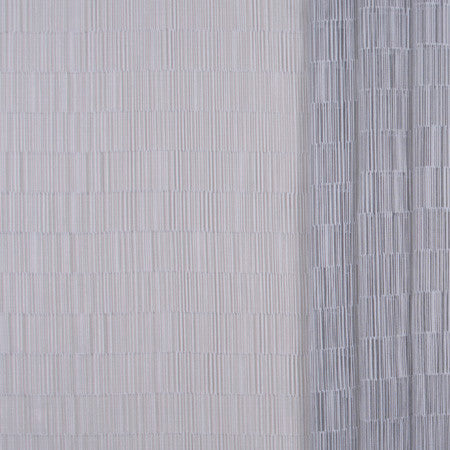 Lined Up Platinum by Carole Fabric Sheer Marvel 100% Polyester CHINA N/A Horizontal: 4 1/8" and Vertical: 8" V 118" - Fabric Carolina -